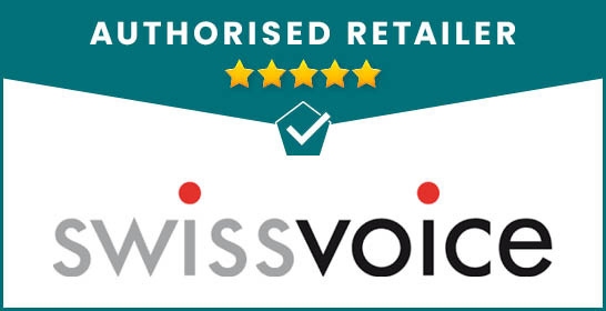 We Are an Authorised Retailer of Swissvoice Products