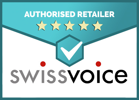 We Are an Authorised Retailer of Swissvoice Products