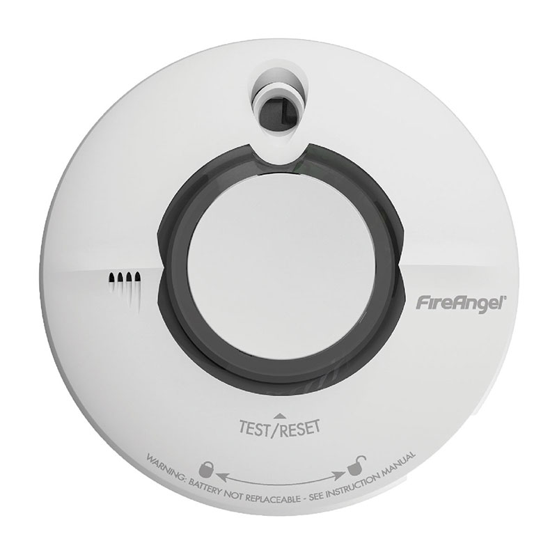 Fire Angel Wi-Safe2 Wireless Interlink Carbon Monoxide Alarm for