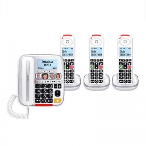 Téléphone Fixe Senior Amplicomms Bigtel 1580 Combo - Amplifié